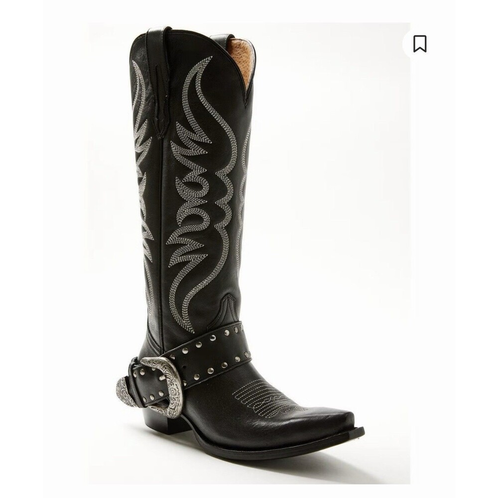 NWOT Display Idyllwind Women Somethin Bad Tall Western Boots Black Size 8
